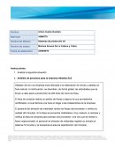 Análisis de procesos para la empresa Helados Zuli