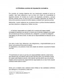 Distintos centros de imputación normativa