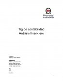 Tig de contabilidad Análisis financiero