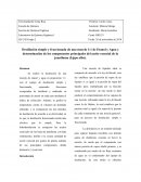 Destilación simple y fraccionada de una mezcla 1:1 de Etanol y Agua y determinación de los componentes principales del aceite esencial de la juanilama (Lippa alba).