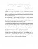 Estructura temporal de la violencia homicida en Colombia