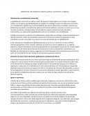 Globalización, Mundialización aspectos políticos, económicos y religiosos