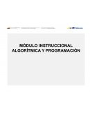 Algorítmica y Programación especial