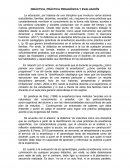 DIDÁCTICA, PRÁCTICA PEDAGÓGICA Y EVALUACIÓN