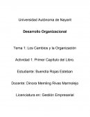 Los Cambios y la Organización