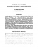 PROYECTO FINAL SIMULACION DISCRETA Manufacturera de ropa o creación de pantalones buzos y camisas.