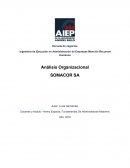 Análisis Organizacional SOMACOR SA