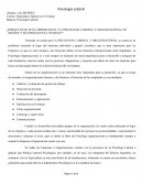 ¿Porque es de vital importancia “La psicologia laboral y organizacional en higiene y seguridad en el trabajo”?