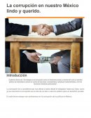 Corrupción en el pueblo mexicano
