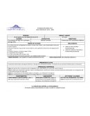 PLANEACIÓN HISTORIA 2° SEC CICLO ESCOLAR 2019-2020