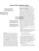 Proyecto TICS: Ortografía Acentual
