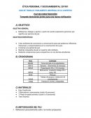 ÉTICA PERSONAL Y SOCIOAMBIENTAL