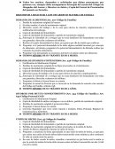 REQUISITOS A SOLICITAR A LOS USUARIOS EN MATERIA DE FAMILIA