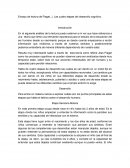 Ensayo de lectura de Piaget, J. Las cuatro etapas del desarrollo cognitivo