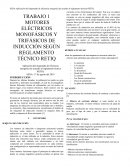 MOTORES ELÉCTRICOS MONOFÁSICOS Y TRIFÁSICOS DE INDUCCIÓN SEGÚN REGLAMENTO TÉCNICO RETIQ
