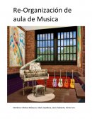 Re-Organización de aula de Musica