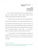 POLÍTICA MONETARIA EN COLOMBIA