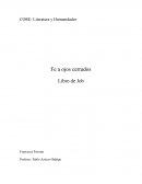 Fe a ojos cerrados Libro de Job