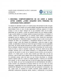 Control de liderazgo. Página 1