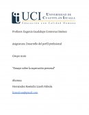 Ensayo sobre la superación personal