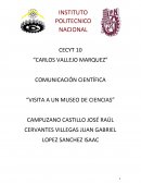 COMUNICACIÓN CIENTÍFICA “VISITA A UN MUSEO DE CIENCIAS”