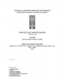 LÍNEA DE INVESTIGACIÓN IMPUESTO A LA RENTA EN LA LIQUIDEZ DE LA EMPRESA GLOBAL PUMPS, 2018