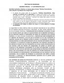 POLÍTICAS DE SEGURIDAD