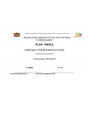 PLAN ANUAL CIENCIAS II CON ENFASIS EN FISICA