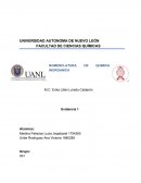 NOMENCLATURA DE QUIMICA INORGANICA