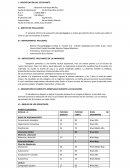 INFORME PSICOPEDAGÓGICA. EVALUACIÓN INICIAL