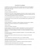 Arquitectura griega