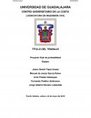Estadística aplicada Proyecto final de probabilidad