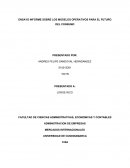 ENSAYO INFORME SOBRE LOS MODELOS OPERATIVOS PARA EL FUTURO DEL CONSUMO