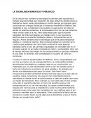 LA TECNOLOGÍA BENEFICIO Y PERJUICIO