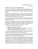 Reporte de Conferencia Unión Europea en Facultad de economía 2019