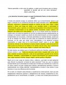 ¿Los derechos humanos juegan un papel fundamental frente a la discriminación racial?