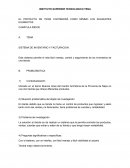 SISTEMA DE INVENTARIO Y FACTURACION