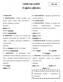 EL ADJETIVO CALIFICATIVO