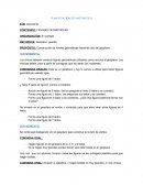 PLANIFICACIÓN DE MATEMÁTICA EJE: Geometría