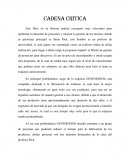 Cadena Crítica