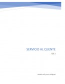 Servicio al cliente TABLA COMPARATIVA