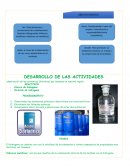 Observación de las sustancias (hidruros) que tenemos en nuestra región