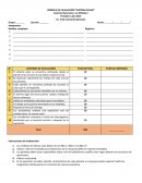 RÚBRICA SISTEMA SOLAR