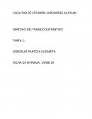 DERECHO DEL TRABAJO SUSTANTIVO