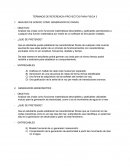 TÉRMINOS DE REFERENCIA PROYECTOS PARA FISICA 3