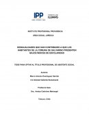 Desigualdades que han contribuido a que los habitantes de Galvarino presenten bajos índices de escolaridad