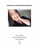 PROYECTO DE CRECIMIENTO PERSONAL