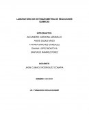 Laboratorio Estequeometria