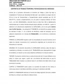 CONTRATO DE TRABAJO TEMPORAL POR NECESIDAD DEL MERCADO