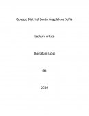 LA VORAGINE LECTURA CRITICA